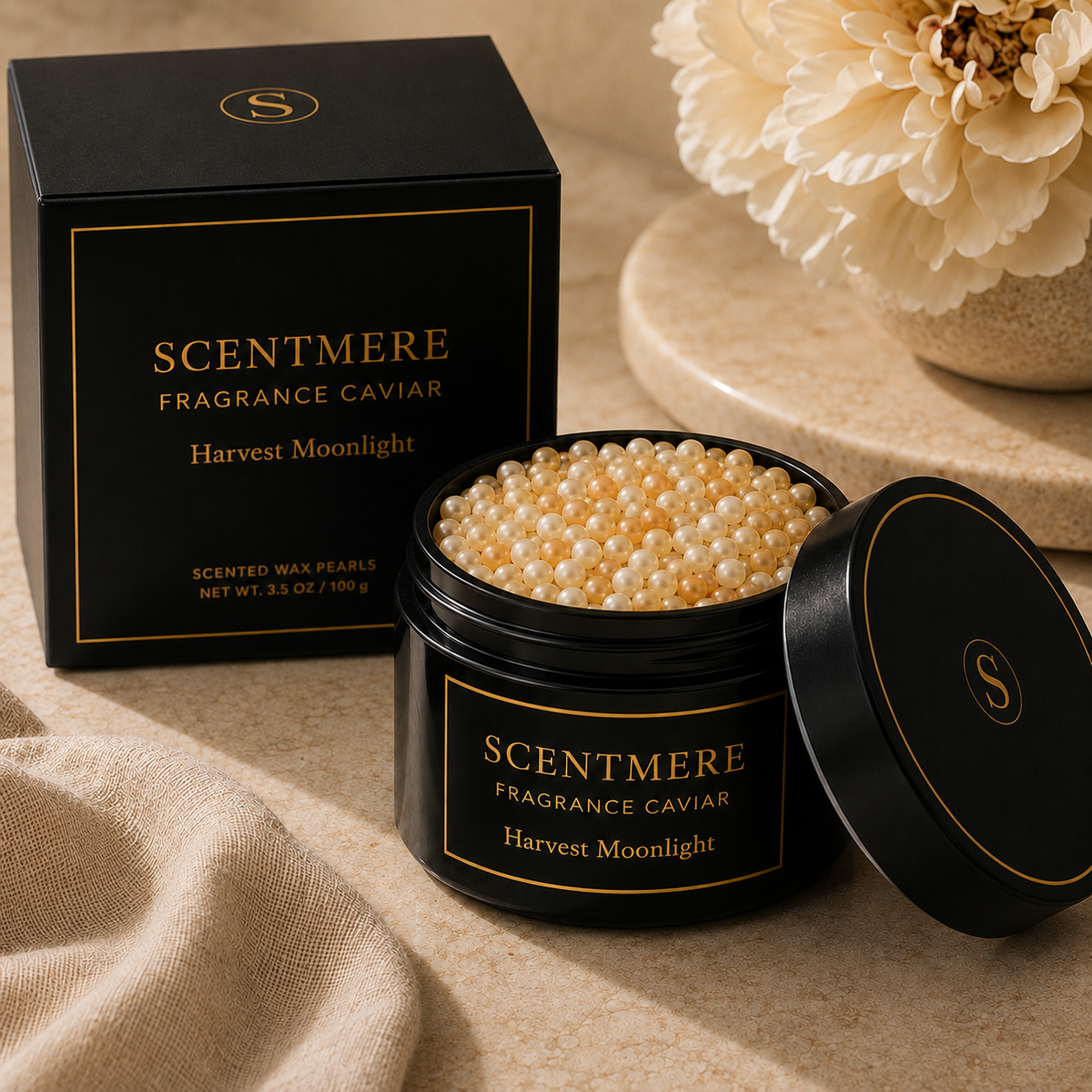 Harvest Moonlight Fragrance Caviar™ | Spiced Pumpkin, Amber, Vanilla & Sandalwood