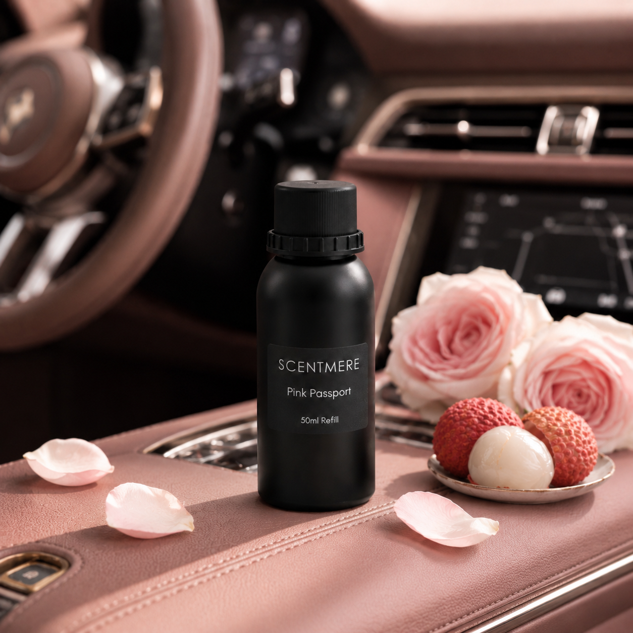 SCENTMERE Pink Passport | 50ml Car Diffuser Refill