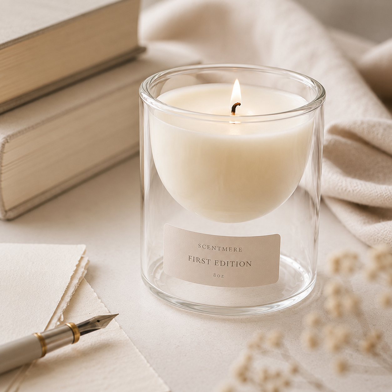 First Edition | Aged Books, Cedar & Coffee Candle