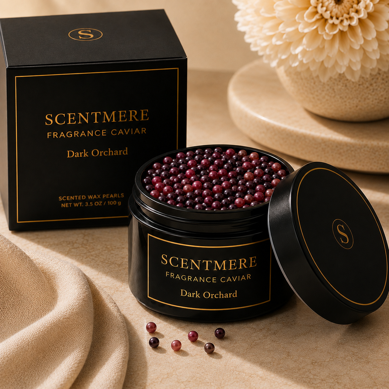 Dark Orchard Fragrance Caviar™ | Black Plum, Pear, Cedarwood & Amber