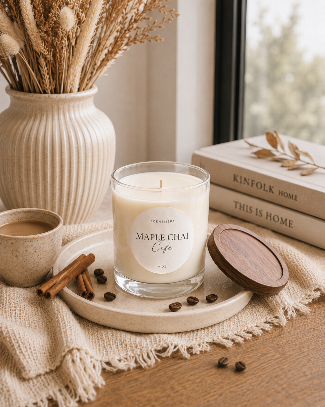 Maple Chai Café - Coffee, Chai & Maple Candle