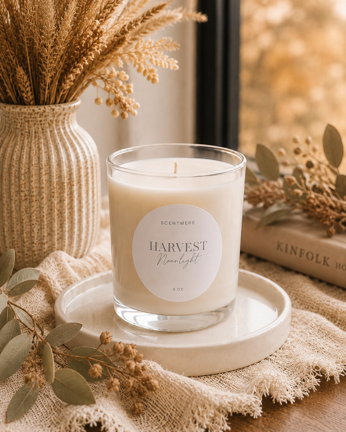 Harvest Moonlight | 8 oz Plum, Pear & Wild Berry Candle