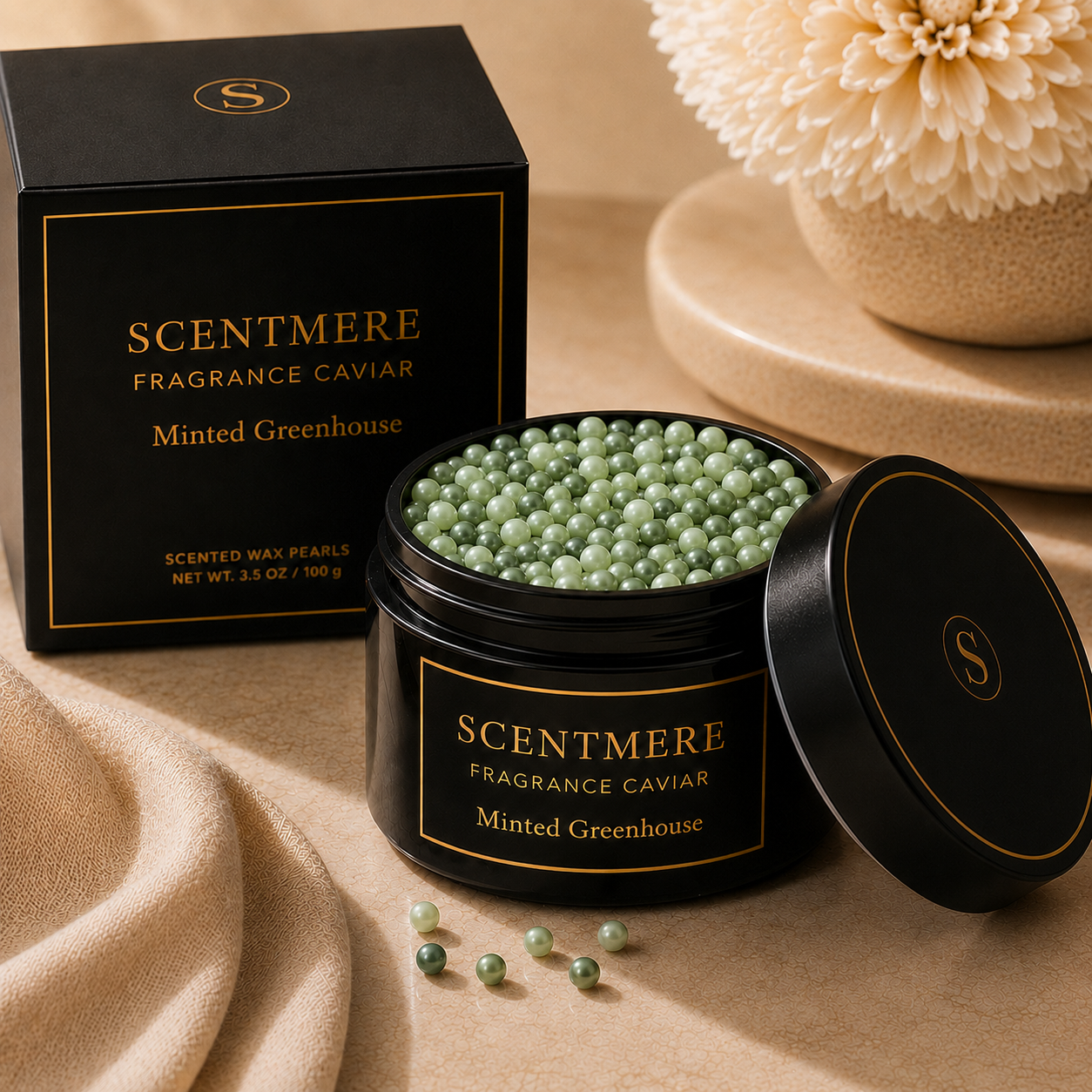 Minted Greenhouse Fragrance Caviar™ | Spearmint, Green Fig, Fresh Herbs & Soft Woods