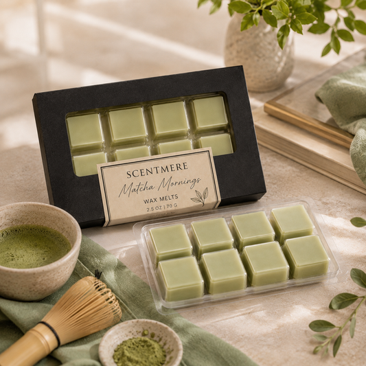 Matcha Mornings | Luxury Wax Melt Bar