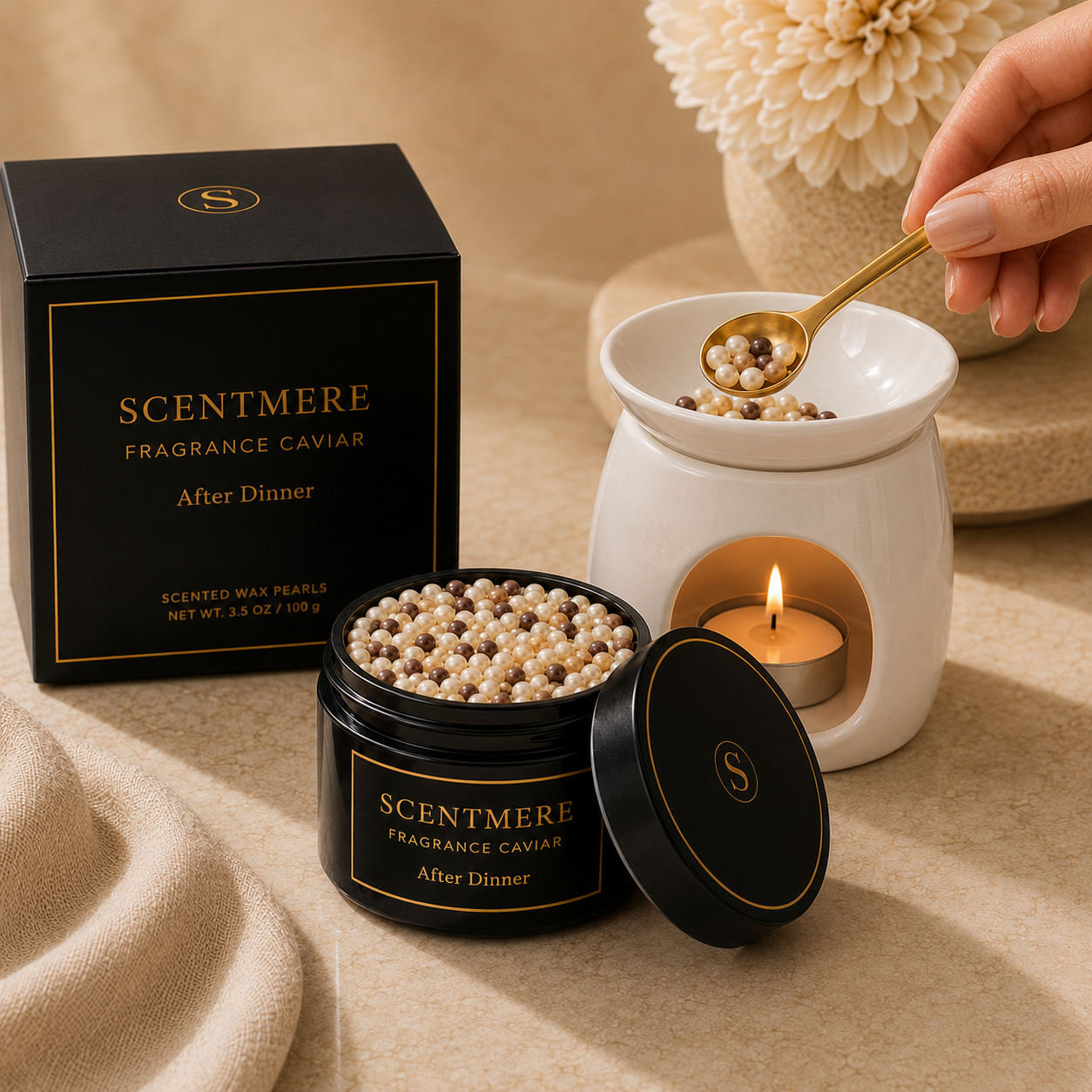 After Dinner Fragrance Caviar™ | Dark Chocolate, Espresso, Vanilla Cream & Amber