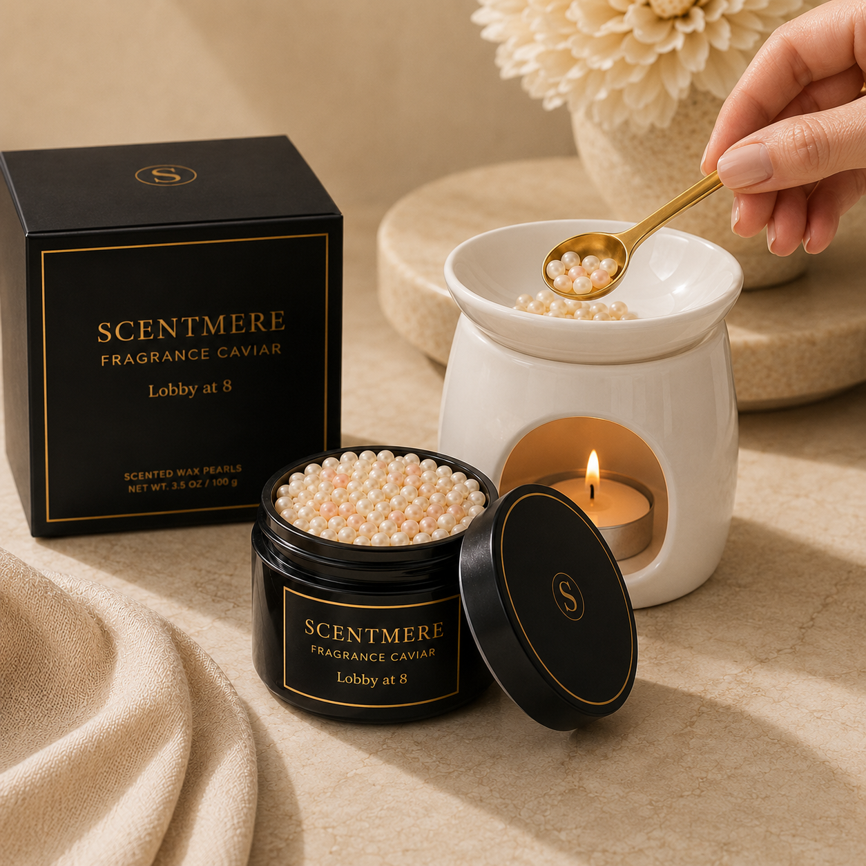 Lobby at 8 Fragrance Caviar™ | Bergamot, White Tea, Santal & Amber