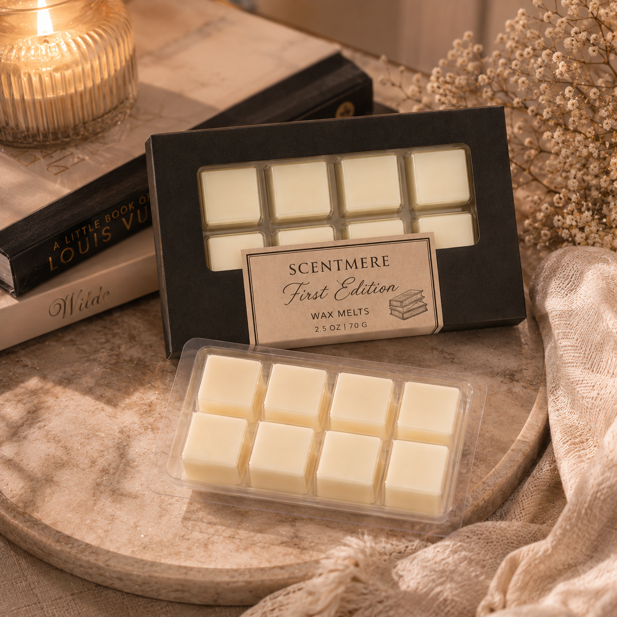 First Edition Wax Melts | Warm Sophisticated Luxury Wax Bar