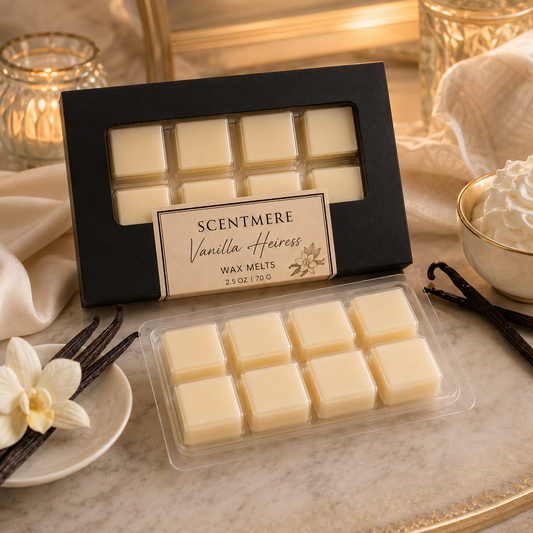 Vanilla Heiress Wax Melts | Luxury Vanilla Wax Melt Bar