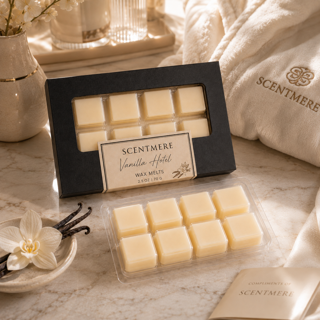 Vanilla Hotel | Luxury Wax Melt Bar