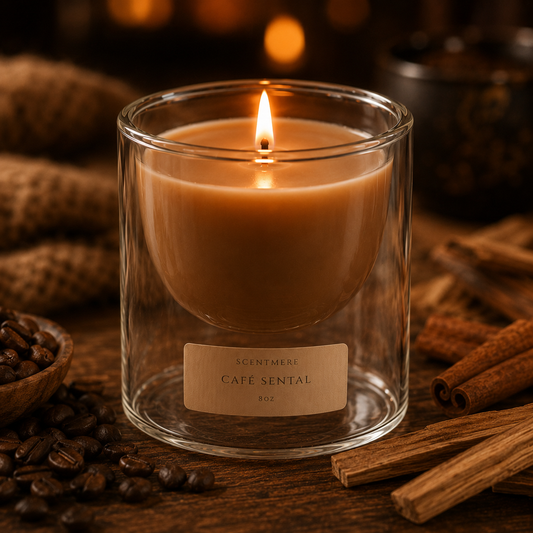 Café Santal – Roasted Coffee, Caramel & Sandalwood Candle