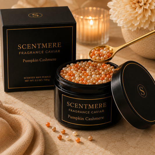 Pumpkin Cashmere Fragrance Caviar™ | Creamy Pumpkin, Vanilla Cashmere, Amber & Sandalwood