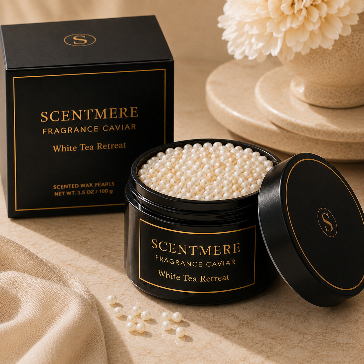 White Tea Retreat Fragrance Caviar™ | White Tea, Bergamot, Jasmine & Sandalwood