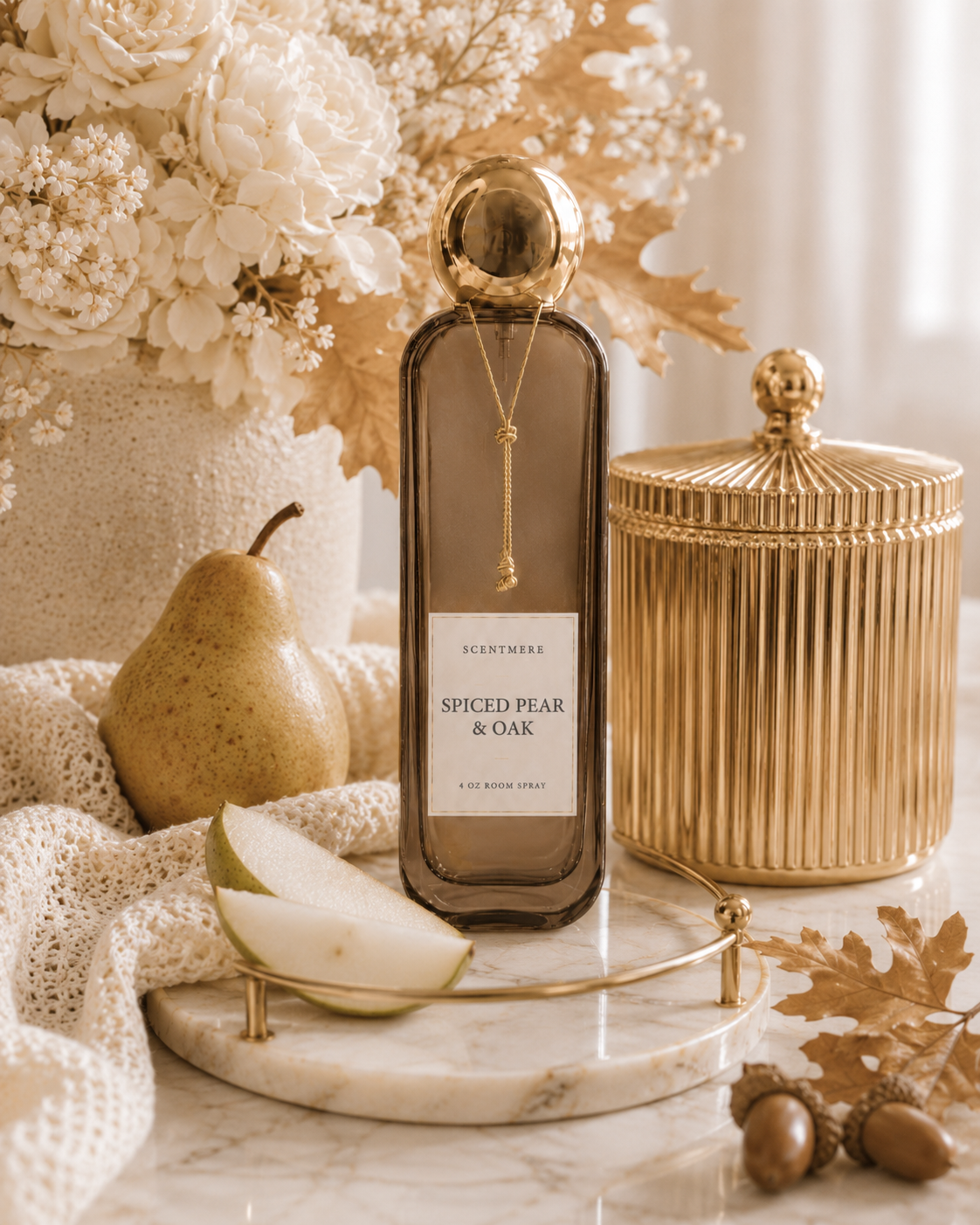 Spiced Pear & Oak Luxury Room Spray - 4oz