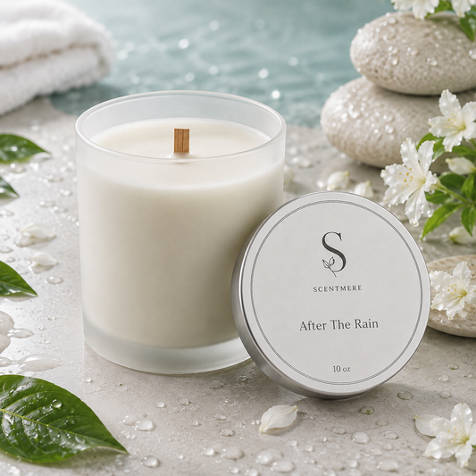 After the Rain | Rainwater, White Tea & Soft Musk 10oz Candle