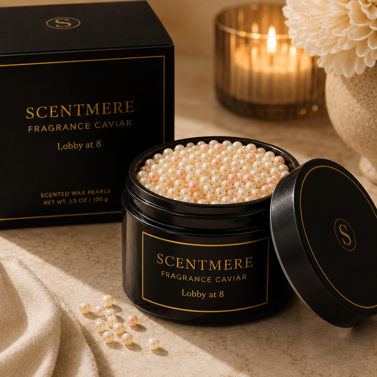 Lobby at 8 Fragrance Caviar™ | Bergamot, White Tea, Santal & Amber