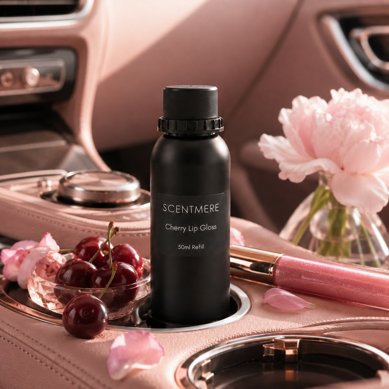 SCENTMERE Cherry Lip Gloss | 50ml Car Diffuser Refill