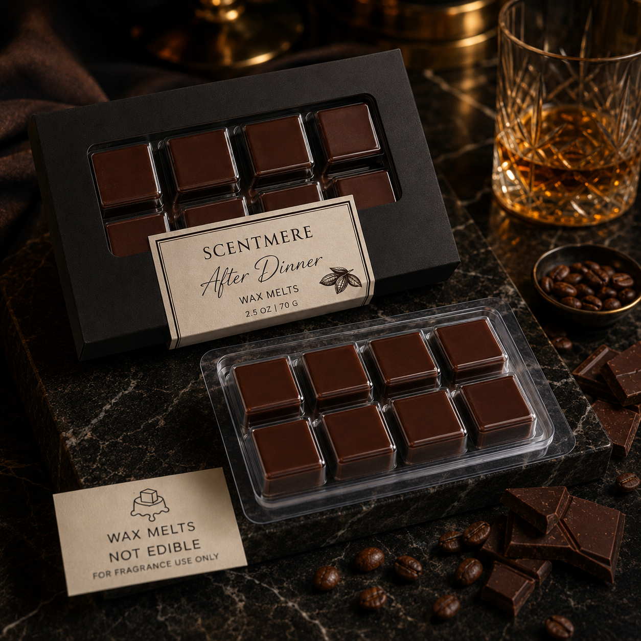 After Dinner Wax Melts | Luxury Scented Wax Bar