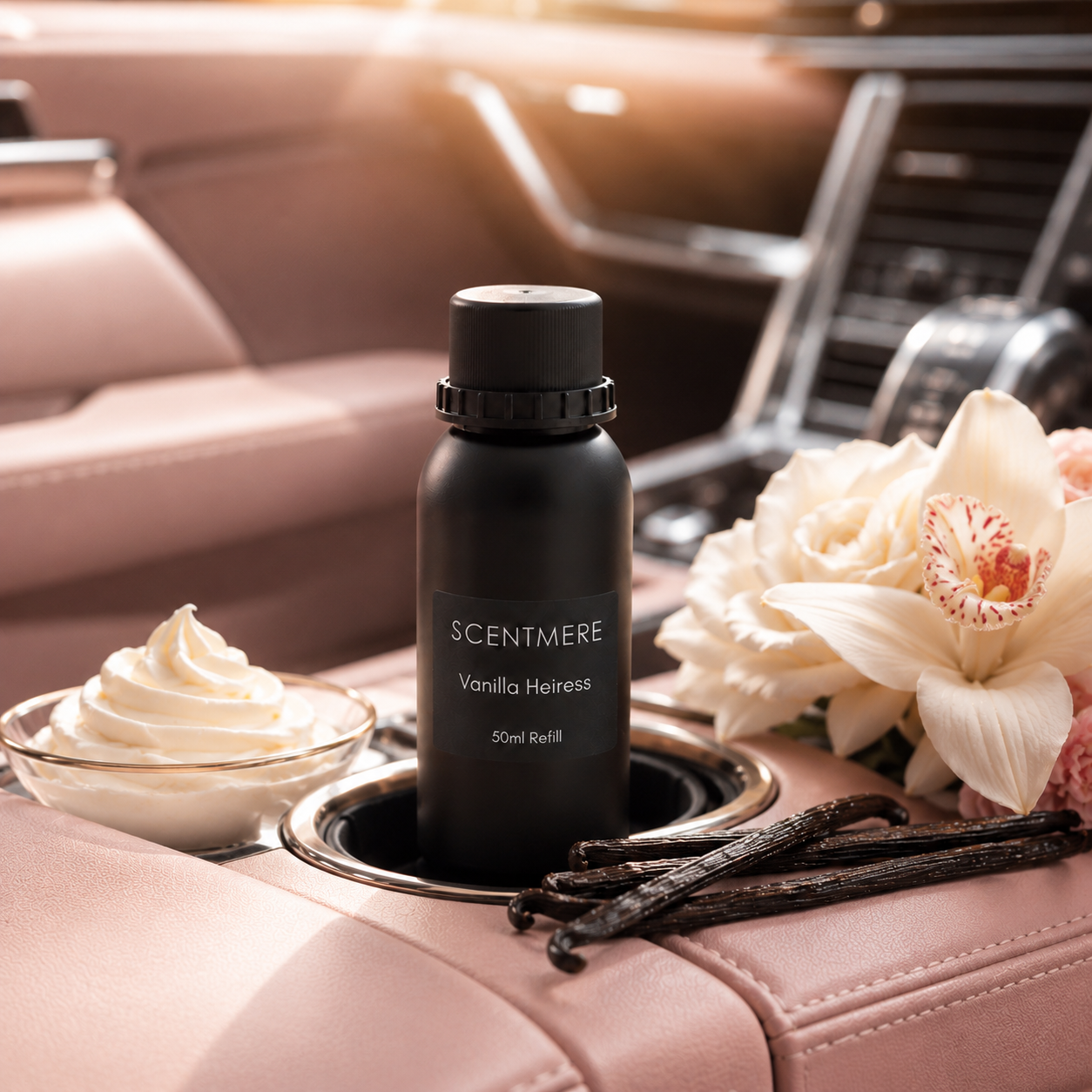 SCENTMERE Vanilla Heiress | 50ml Car Diffuser Refill