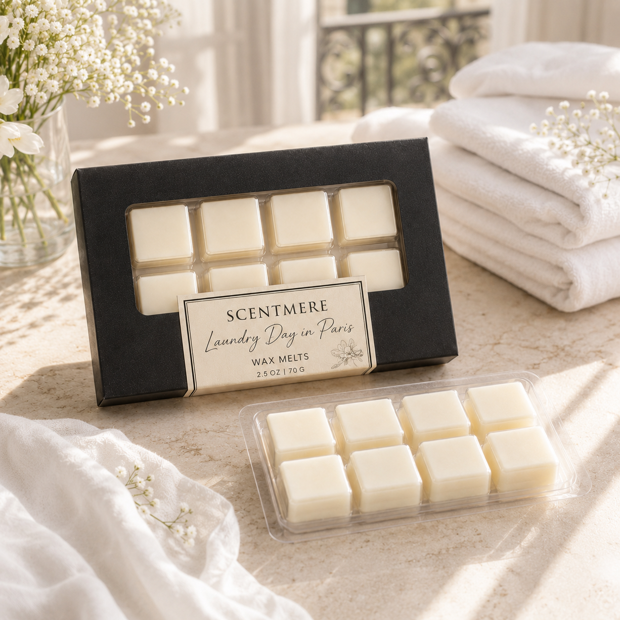 Laundry Day in Paris | Luxury Wax Melt Bar