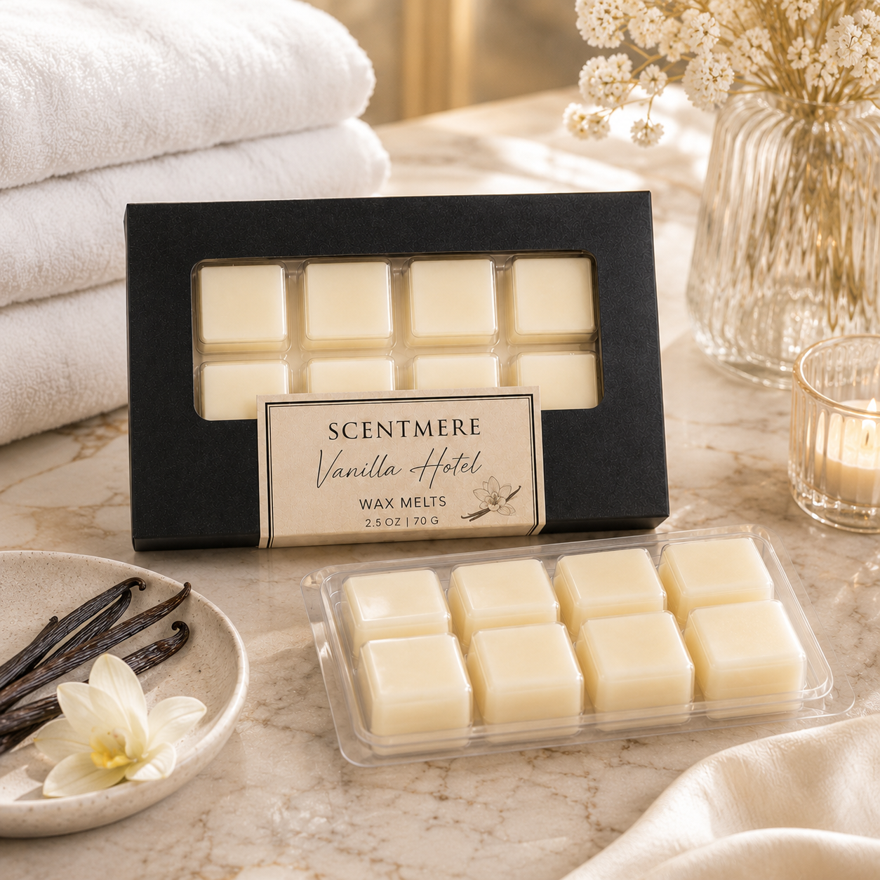 Vanilla Hotel | Luxury Wax Melt Bar
