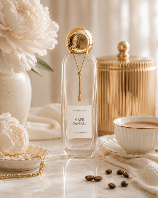 Café Santal Luxury Room Spray – 4 oz