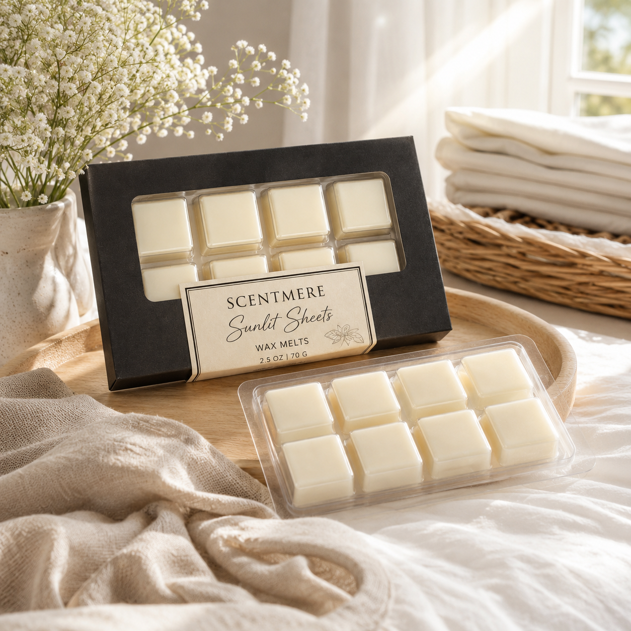 Sunlit Sheets Wax Melts | Fresh Clean Luxury Wax Bar