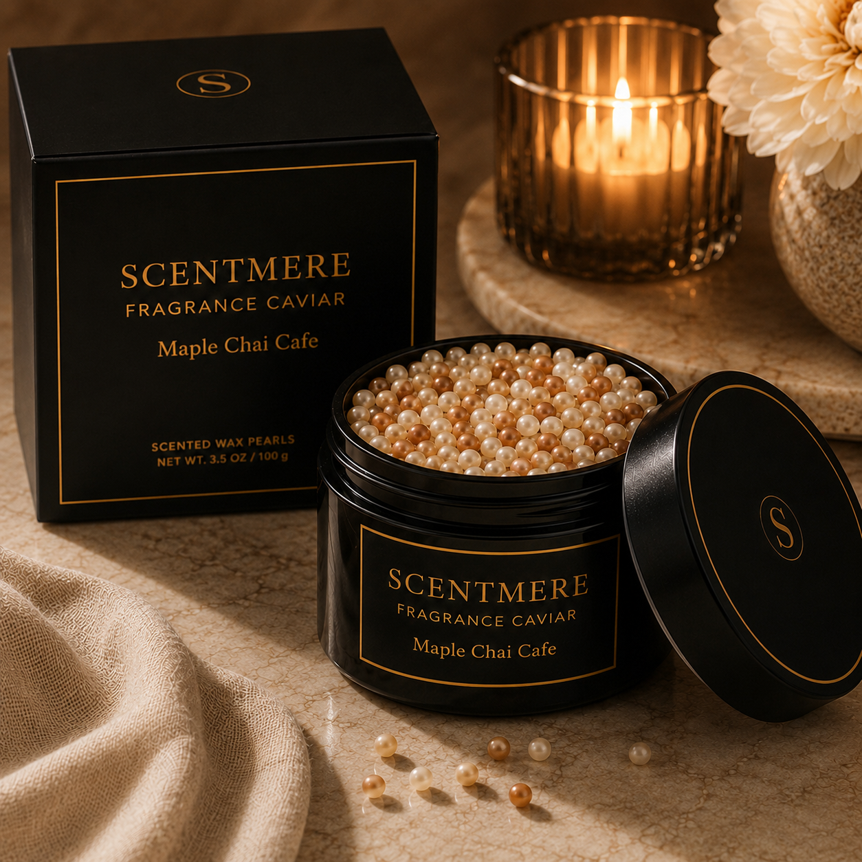 Maple Chai Café Fragrance Caviar™ | Maple Cream, Chai Spice, Vanilla & Santal