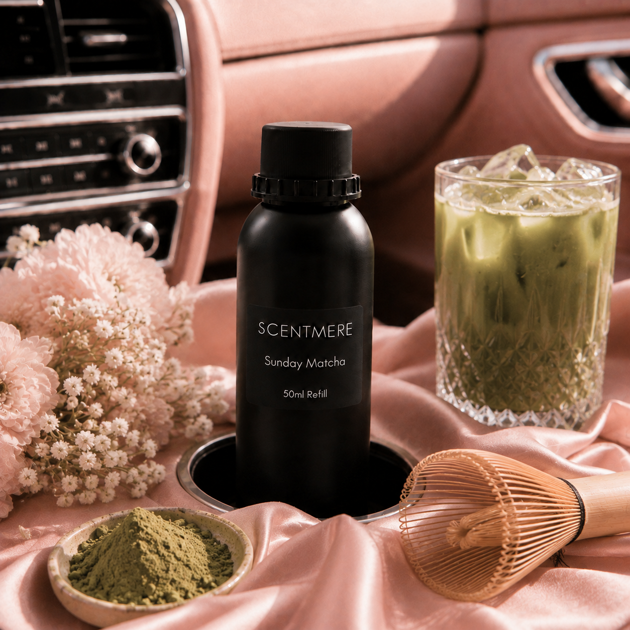 SCENTMERE Sunday Matcha | 50ml Car Diffuser Refill