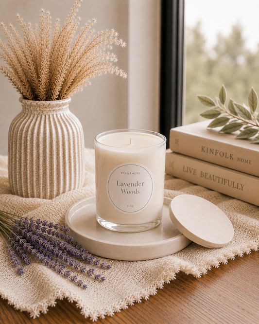 Lavender Woods – Coastal Lavender, Cedar & Sandalwood Candle