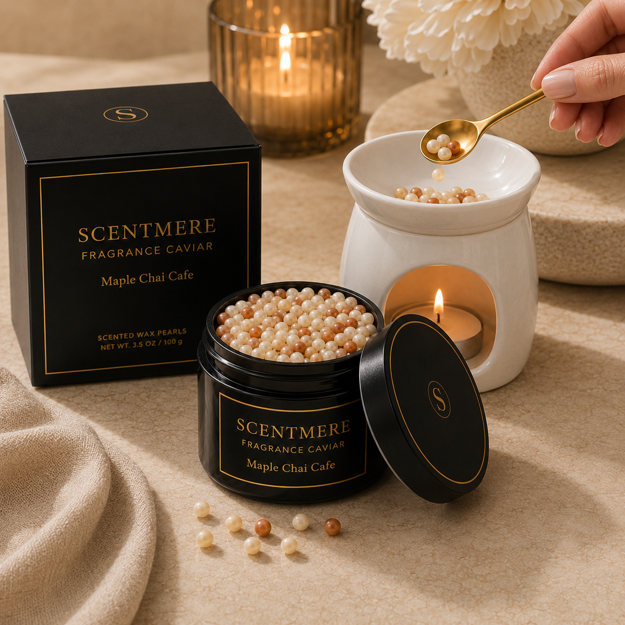Maple Chai Café Fragrance Caviar™ | Maple Cream, Chai Spice, Vanilla & Santal
