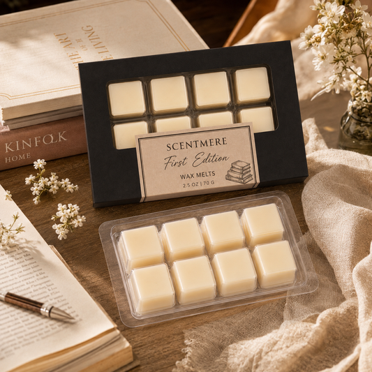 First Edition Wax Melts | Warm Sophisticated Luxury Wax Bar