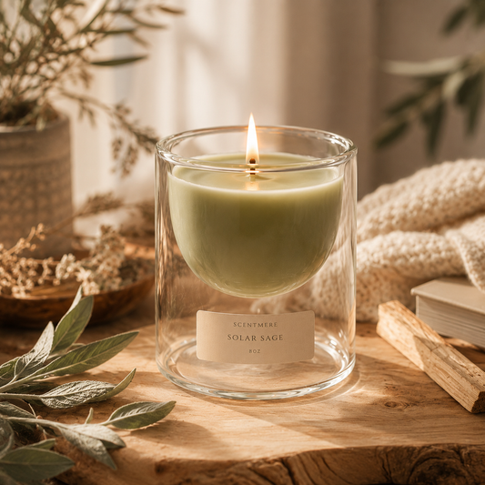 Solar Sage | Pineapple, Bergamot & Green Sage Candle