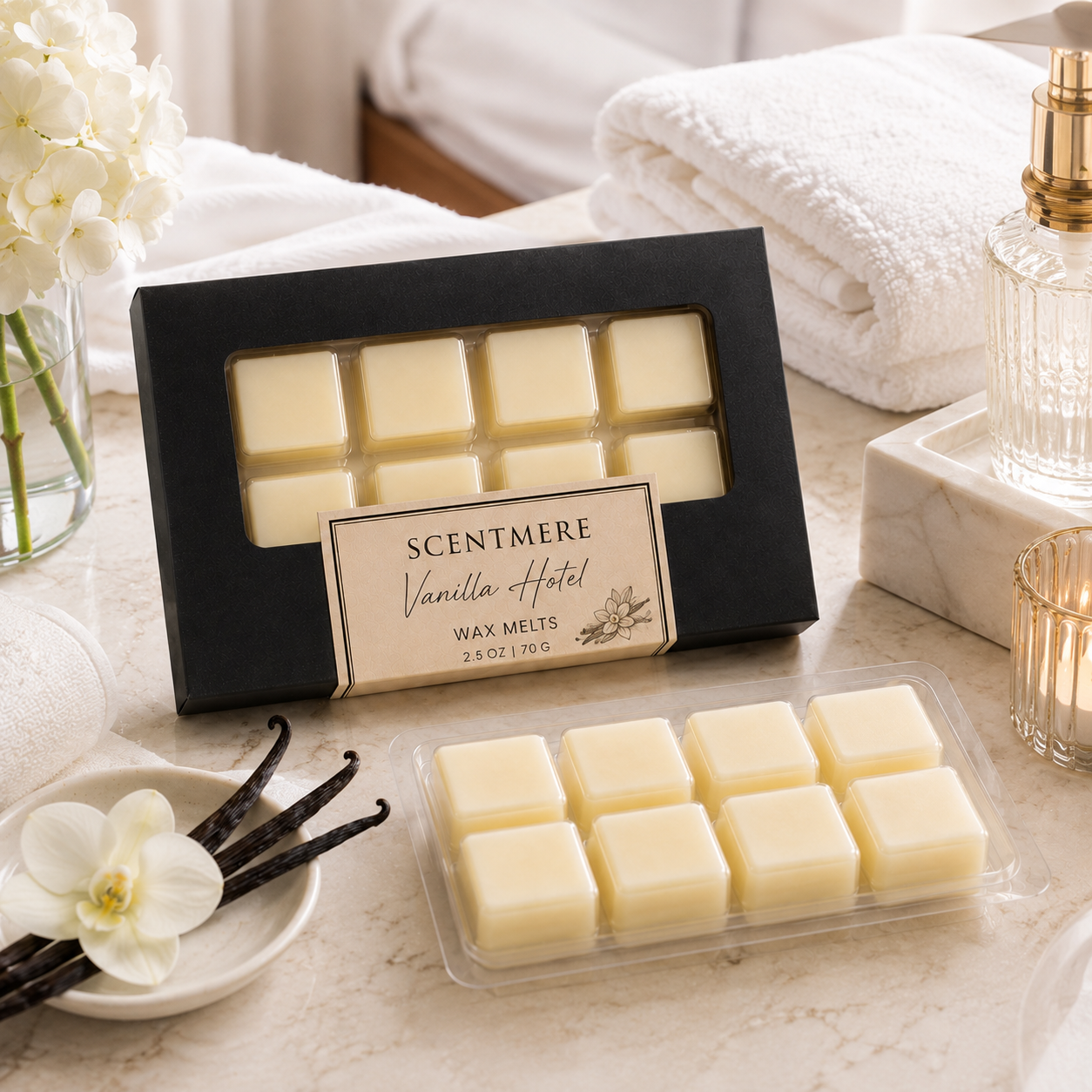 Vanilla Hotel | Luxury Wax Melt Bar