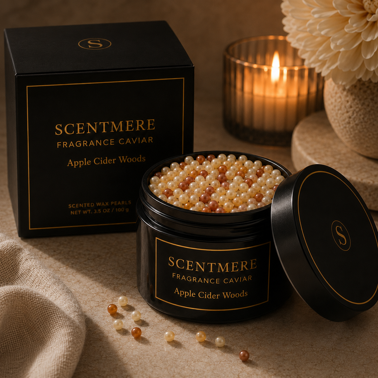 Apple Cider Woods Fragrance Caviar™ | Spiced Apple, Cedarwood, Amber & Vanilla
