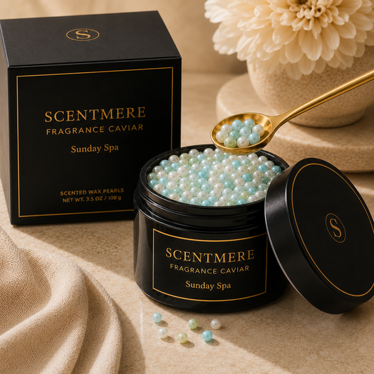 Sunday Spa Fragrance Caviar™ | White Tea, Eucalyptus, Bergamot & Soft Musk