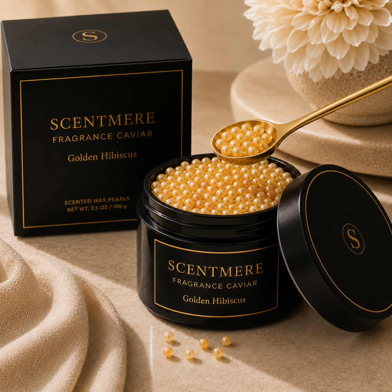Golden Hibiscus Fragrance Caviar™ | Hibiscus, Golden Nectar, Coconut & Amber