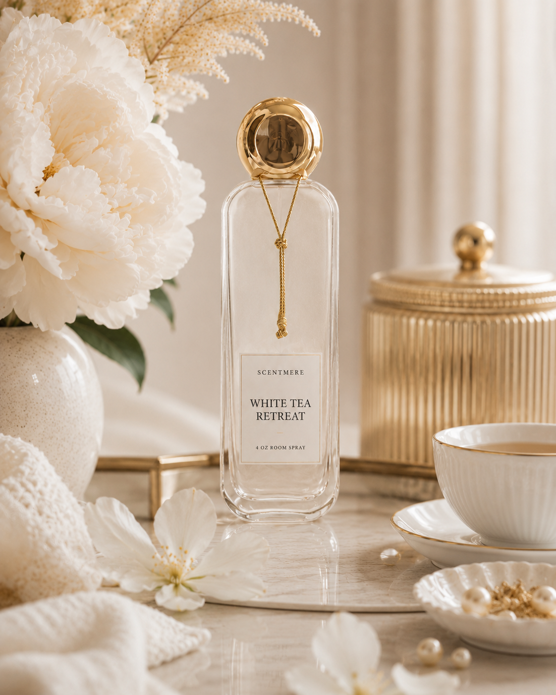 White Tea Retreat Luxury Room Spray – 4 oz