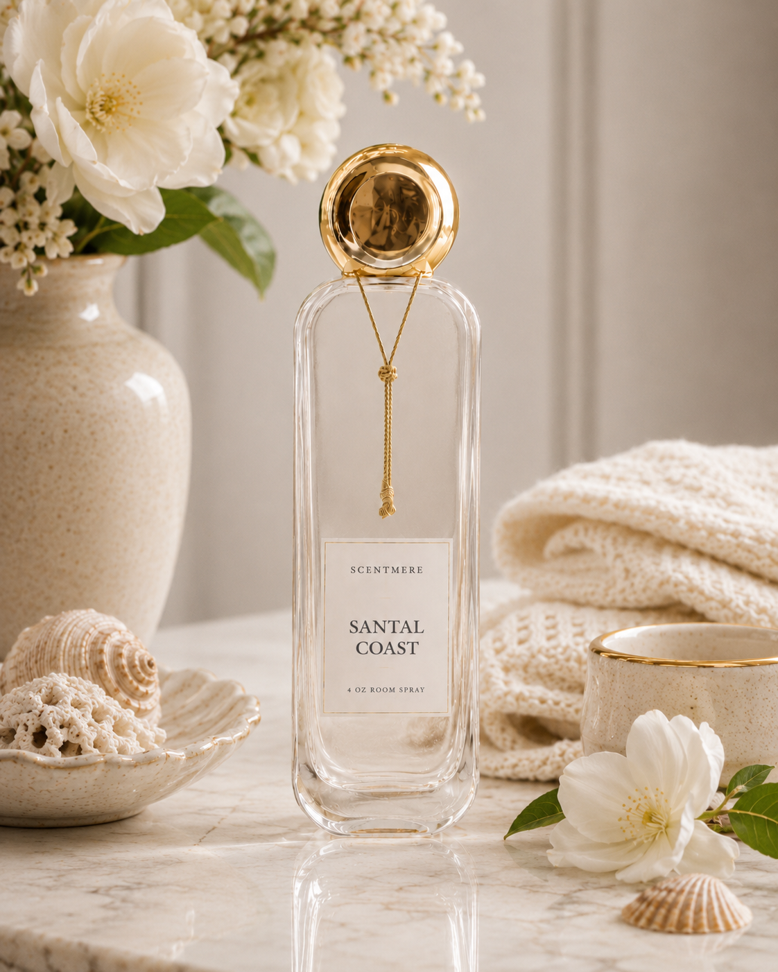 Santal Coast Luxury Room Spray – 4 oz
