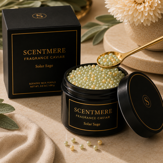 Solar Sage Fragrance Caviar™ | Bergamot, Fresh Sage, Amberwood & Musk