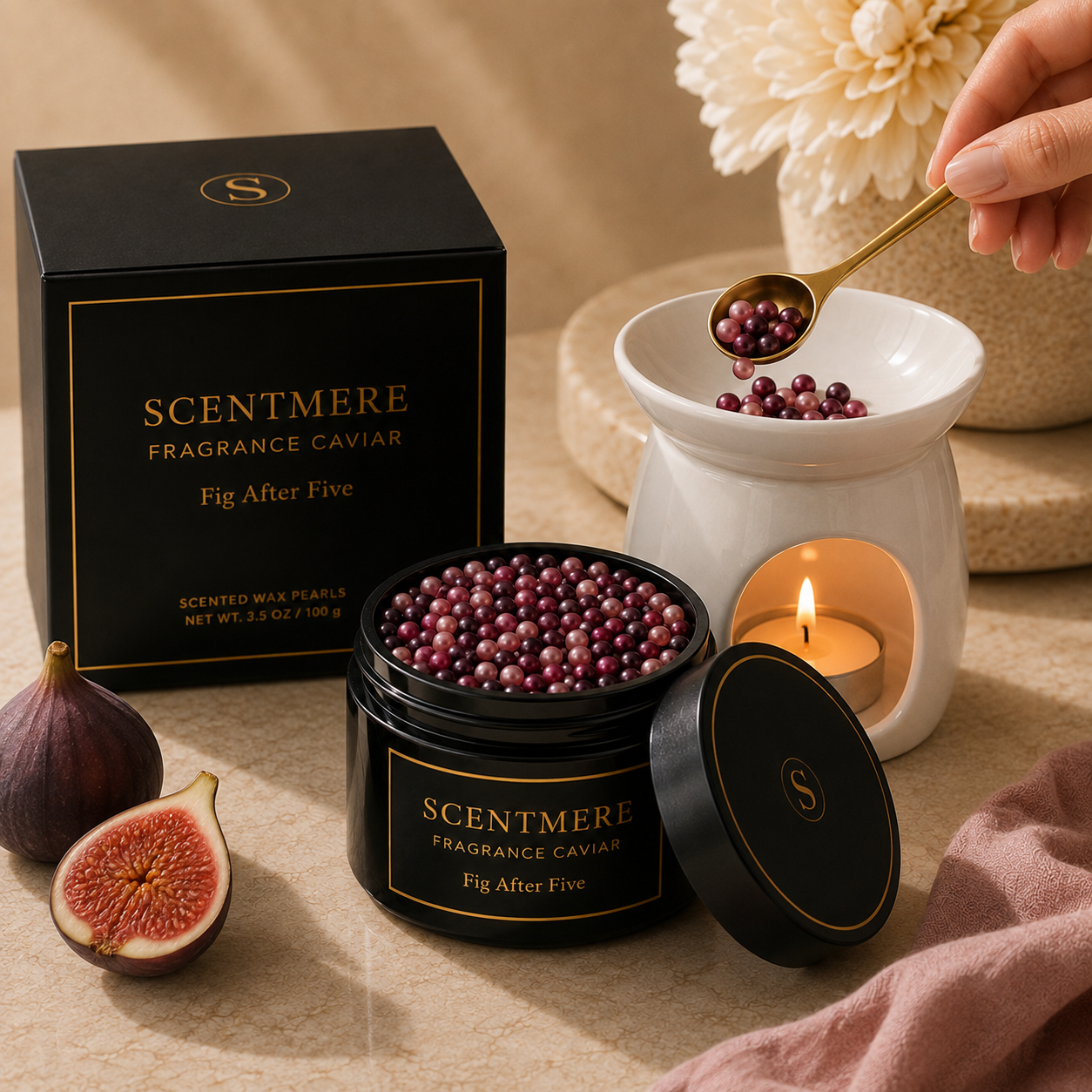 Fig After Five Fragrance Caviar™ | Black Fig, Cedarwood, Tonka & Musk