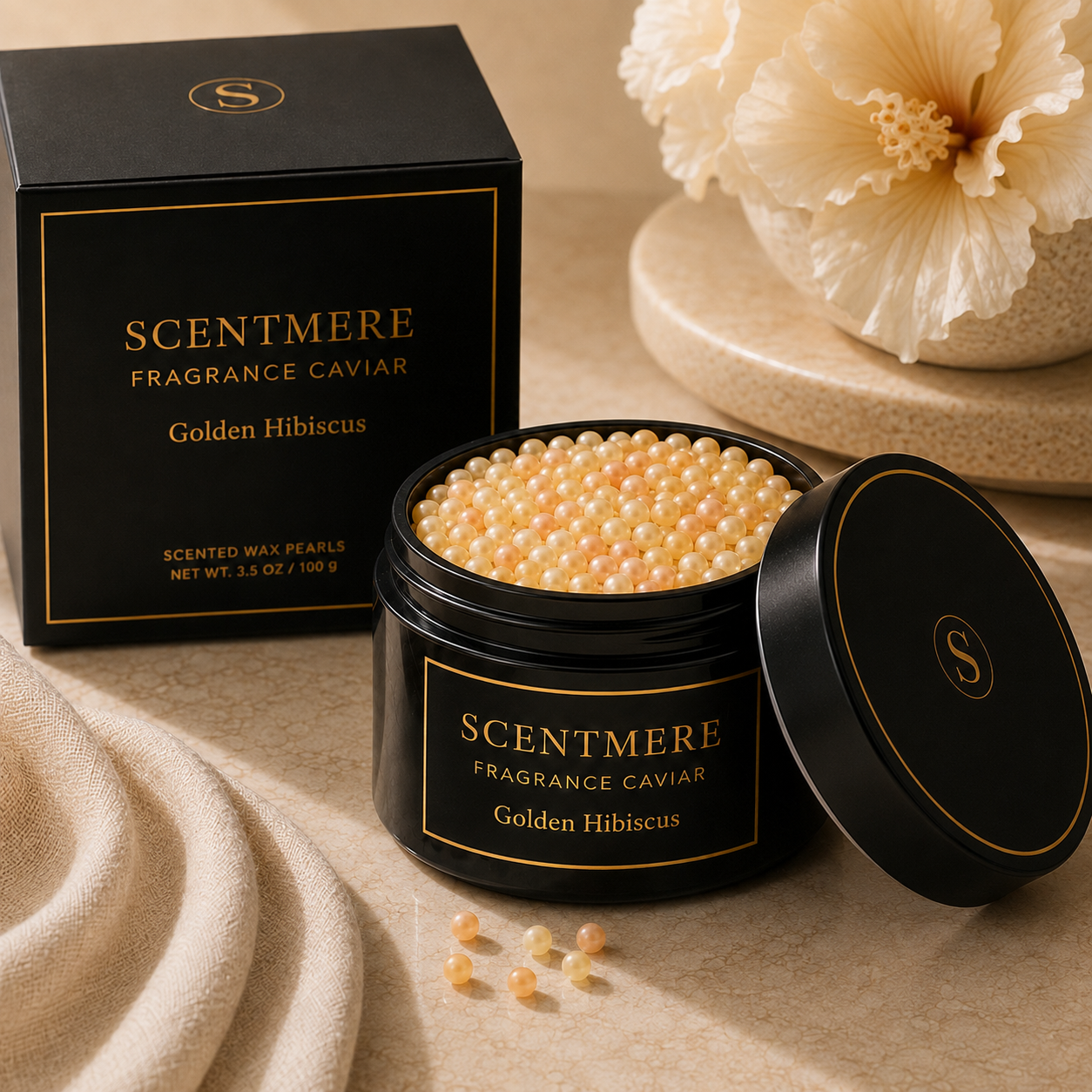 Golden Hibiscus Fragrance Caviar™ | Hibiscus, Golden Nectar, Coconut & Amber