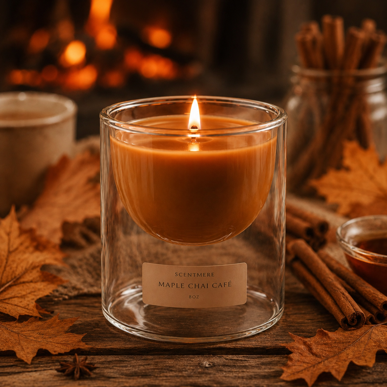 Maple Chai Café - Coffee, Chai & Maple Candle