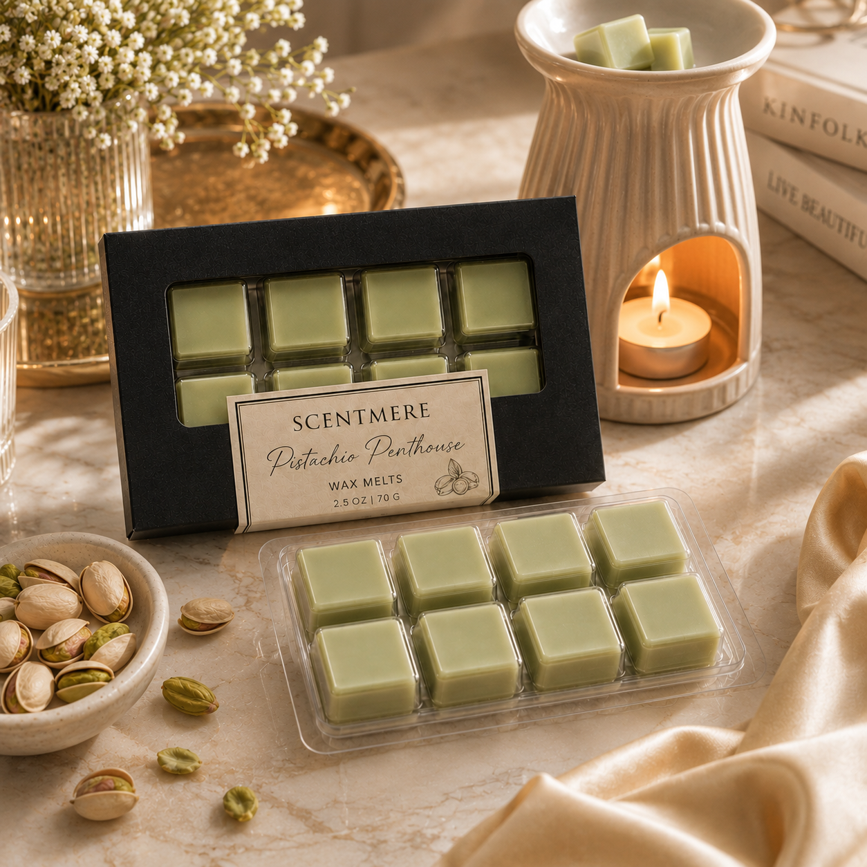 Pistachio Penthouse | Luxury Wax Melt Bar