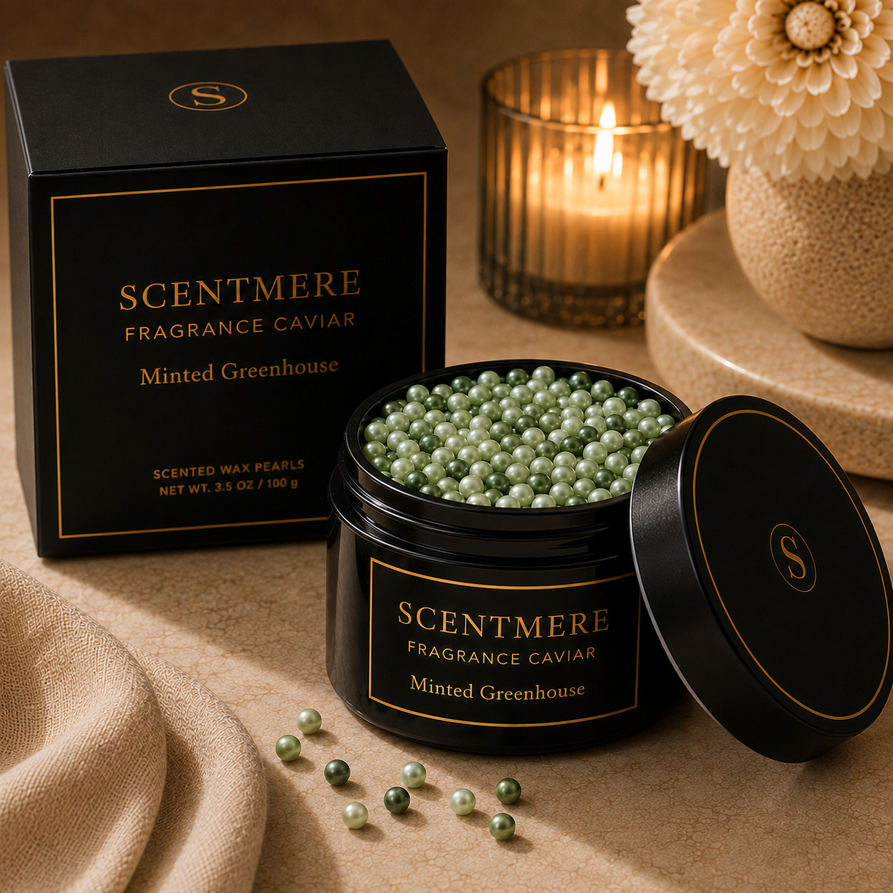 Minted Greenhouse Fragrance Caviar™ | Spearmint, Green Fig, Fresh Herbs & Soft Woods
