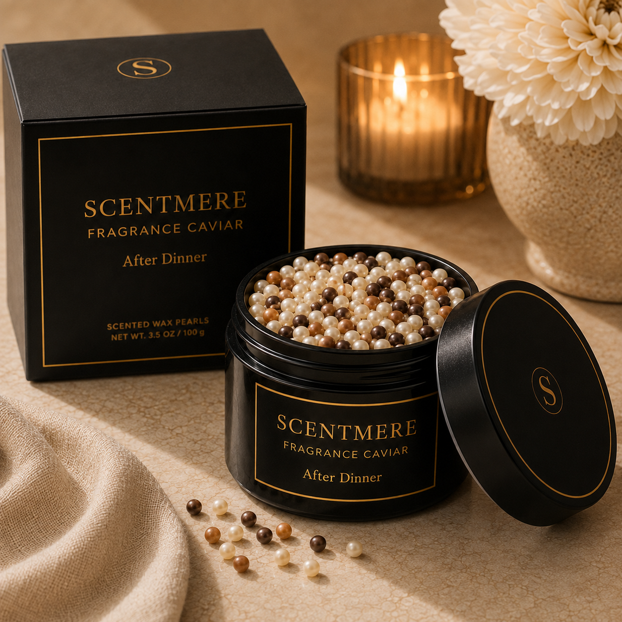 After Dinner Fragrance Caviar™ | Dark Chocolate, Espresso, Vanilla Cream & Amber