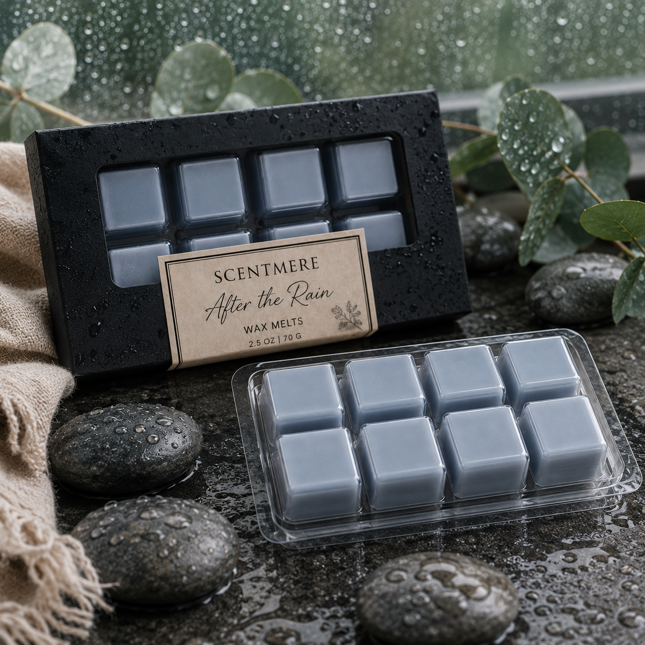 After the Rain Wax Melts | Fresh Rain Luxury Wax Bar