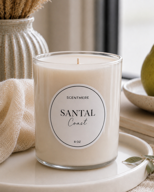 Santal Coast – Coconut, Sandalwood & Cedar Candle