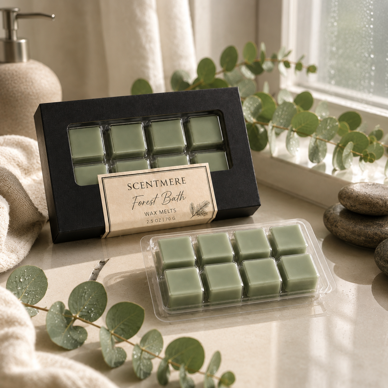 Forest Bath Wax Melts | Earthy Spa-Inspired Wax Bar