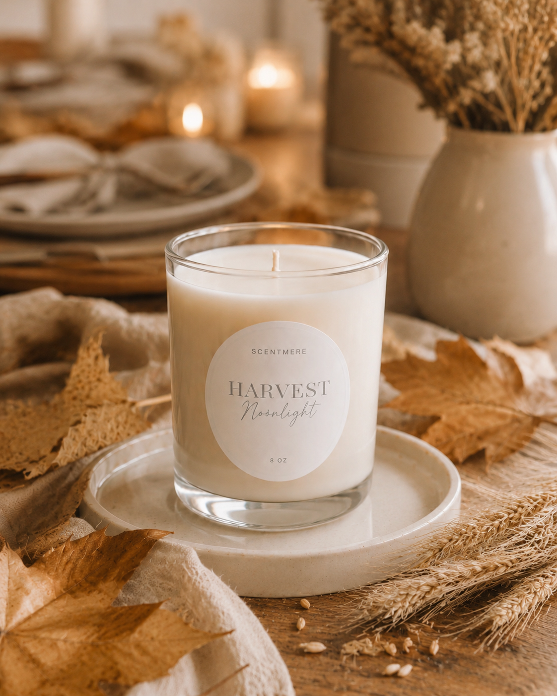 Harvest Moonlight | 8 oz Plum, Pear & Wild Berry Candle