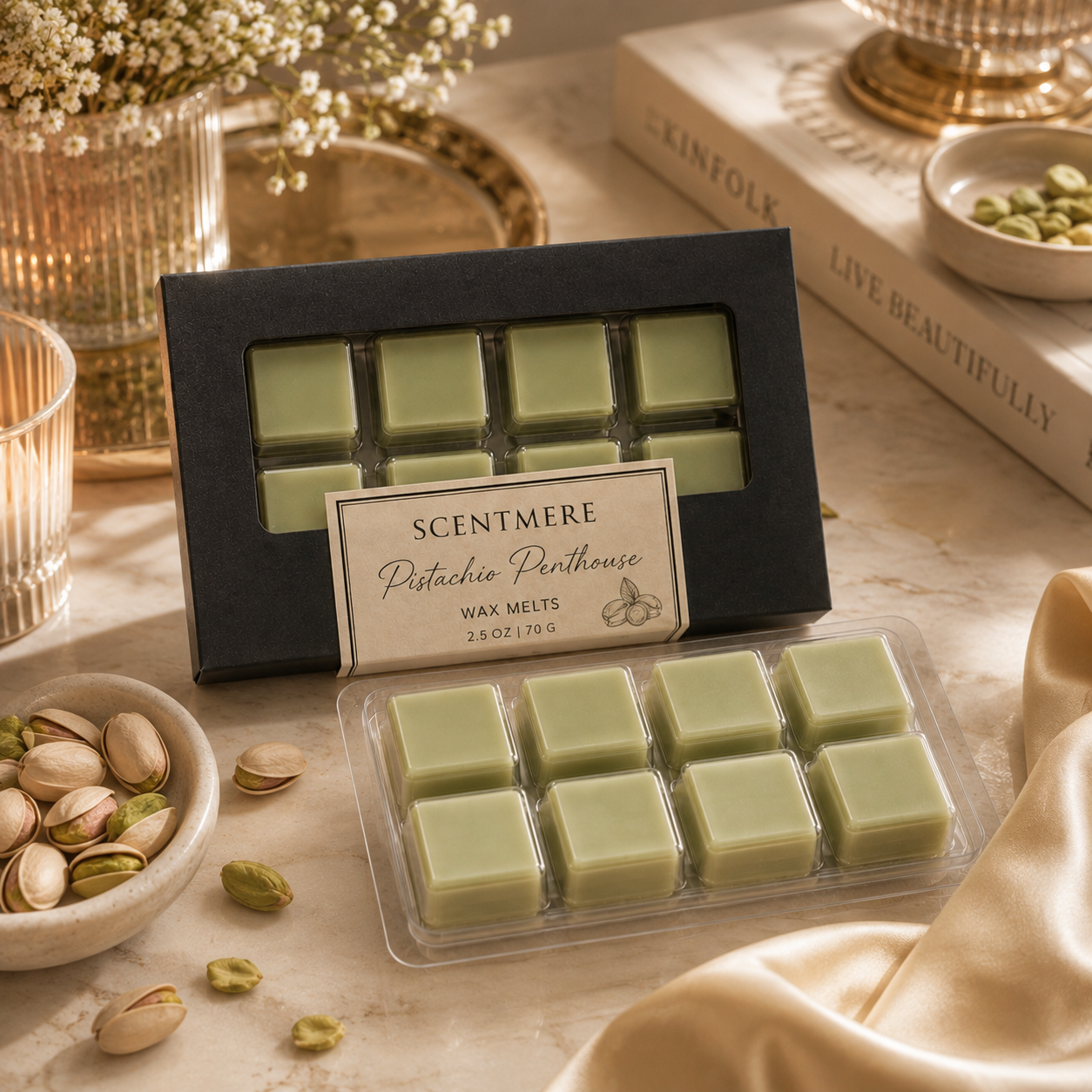 Pistachio Penthouse | Luxury Wax Melt Bar